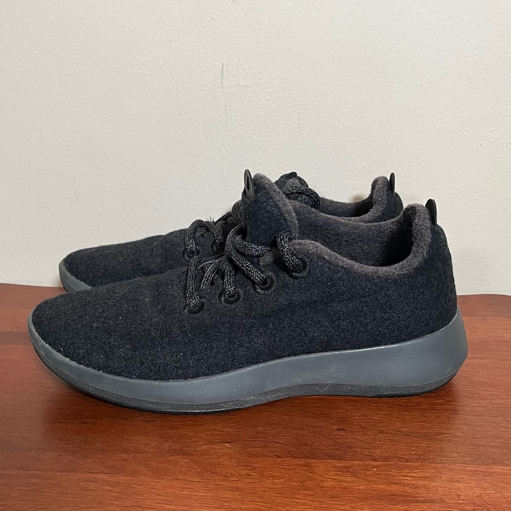 Allbirds Superfine Merino Wool Lace-Up Runners Running Sneakers Women's US 8